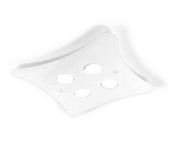 MANTA - LED glass ceiling light by Metal Lux - view 3